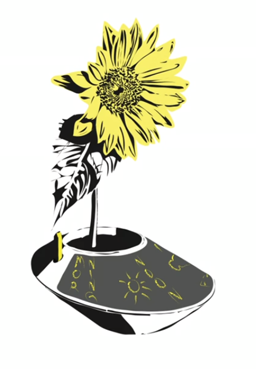 Jinsop Lee向日葵時鐘設計