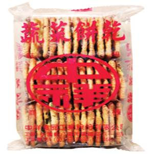 中祥蘇打餅與自然の顏包裝比較